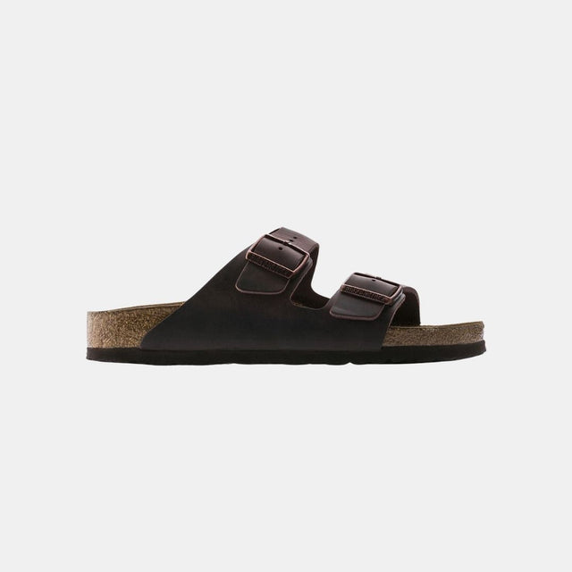 Birkenstock Arizona Soft Fußbett Geöltes Leder Damen Habana