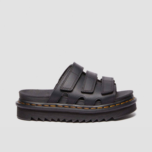 Dr. Martens Raine Slide Athena Leather Black Women's Sandal