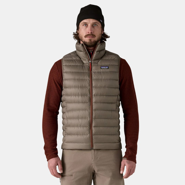 Patagonia Men's Down Sweater Vest Marlow Brown
