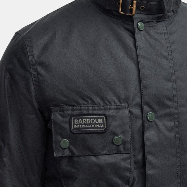 Barbour International Winter SL International Wax Jacket Sage