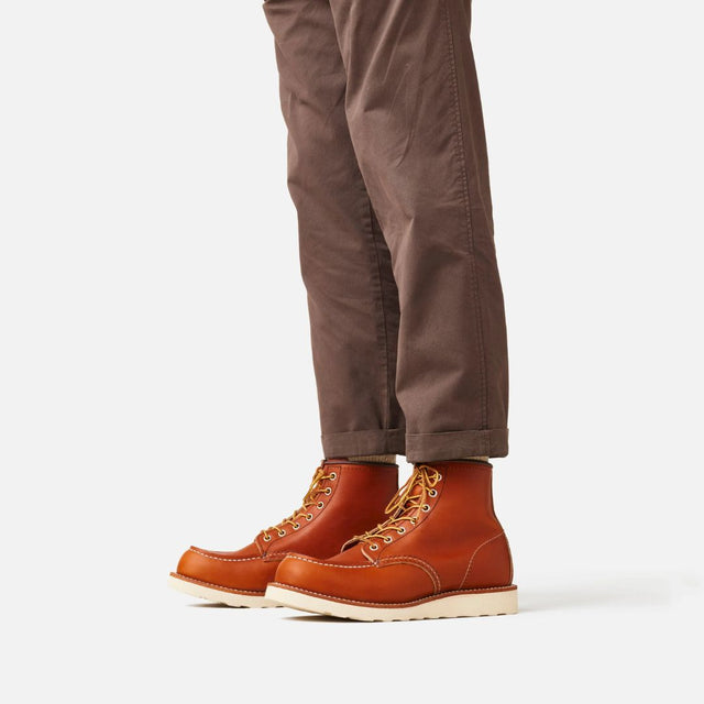 Red Wing Shoes 875 6'' Classic Moc Toe Oro Legacy