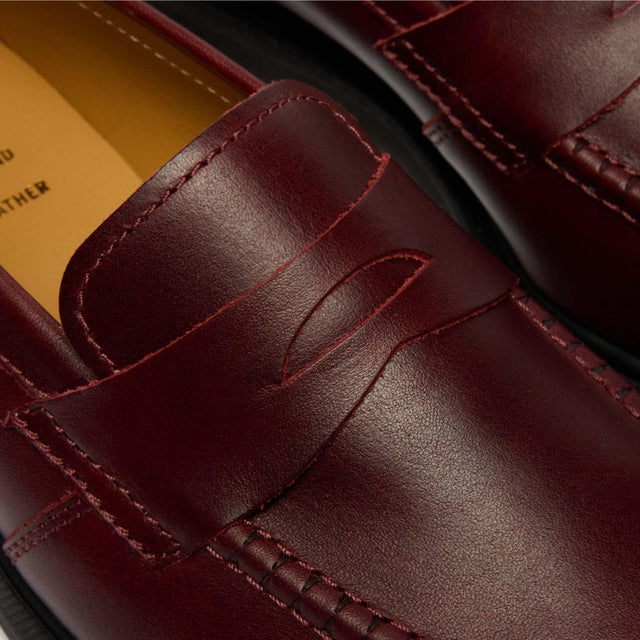 Dr. Martens Delapre Penny Loafer Burgundy
