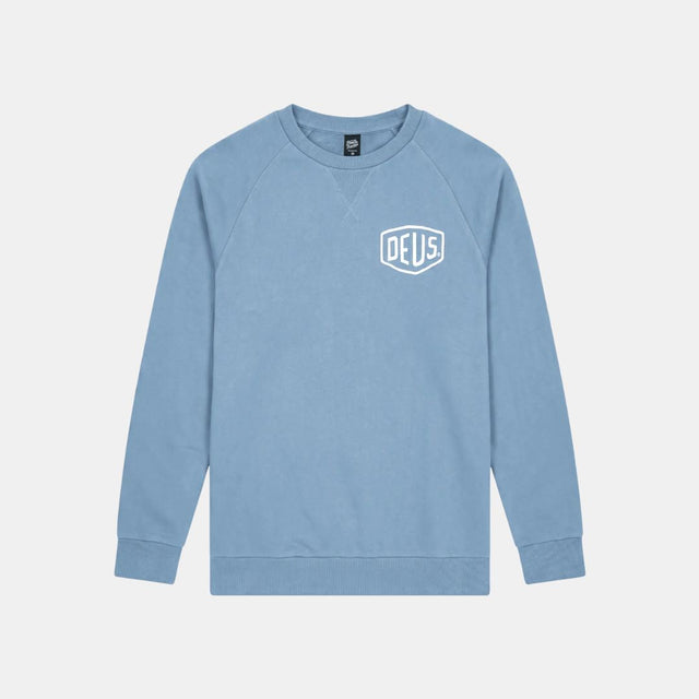 Deus Ex Machina Venice Address Crew Glacier Blue