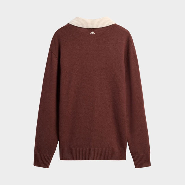 Kappa Robe Giovani Lusaka Polo Brown Lab & Red Cherry