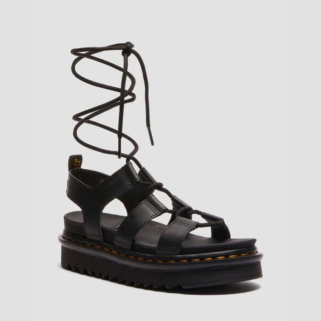 Dr. Martens Nartila Athena Leather Black Women's Sandal