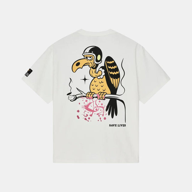 Deus Ex Machina Turpentine Os Tee Vintage White