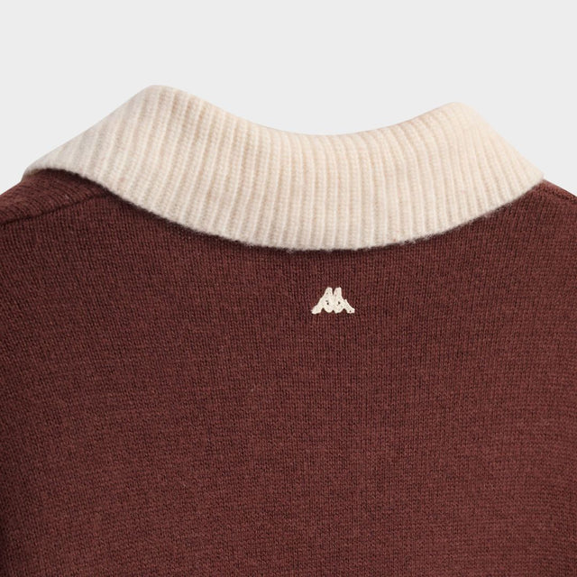 Kappa Robe Giovani Lusaka Polo Brown Lab & Red Cherry