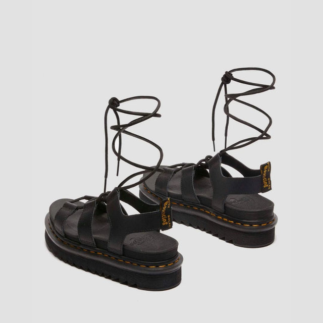 Dr. Martens Nartila Athena Leather Black Women's Sandal