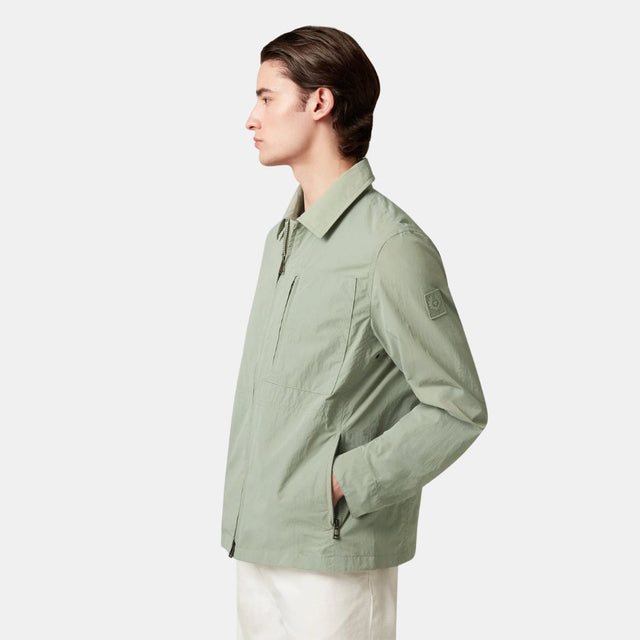 Belstaff Grid Overshirt Lichen