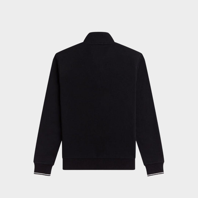 Fred Perry Half Zip Sweatshirt Black