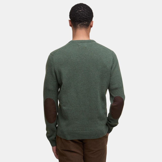Barbour Essential Crew-Neck Jumper Olive