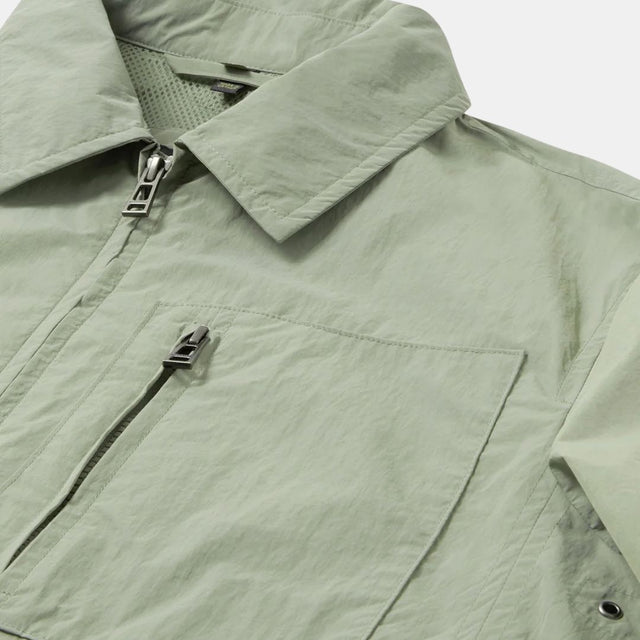 Belstaff Grid Overshirt Lichen