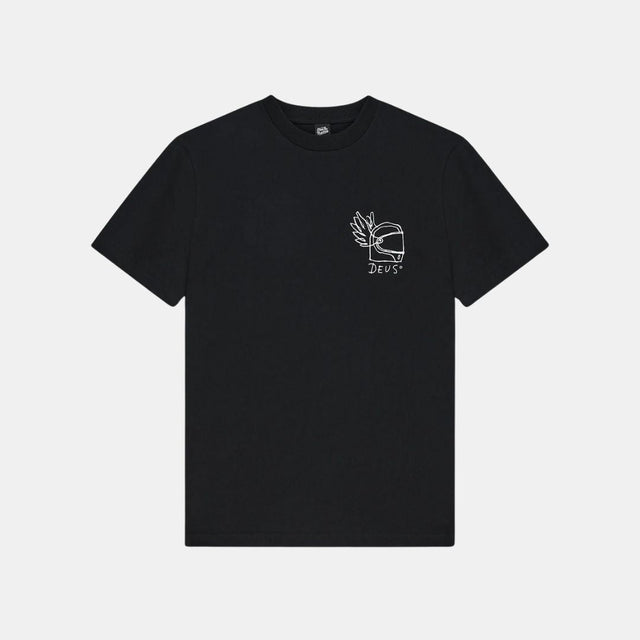 Deus Ex Machina Harajuku Helmet Tee Black