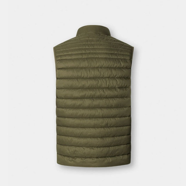 Hackett London Ultra Lw Gilet Cargo Green