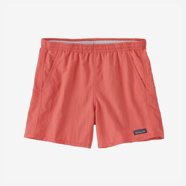 Pantaloncini Patagonia Baggies da donna corallo