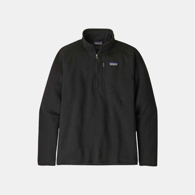 Patagonia Men's Better Sweater 1/4 Zip Black