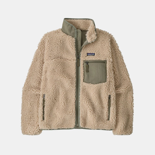 Patagonia Women's Classic Retro-X Jacket Dark Natural w/River Rock Green