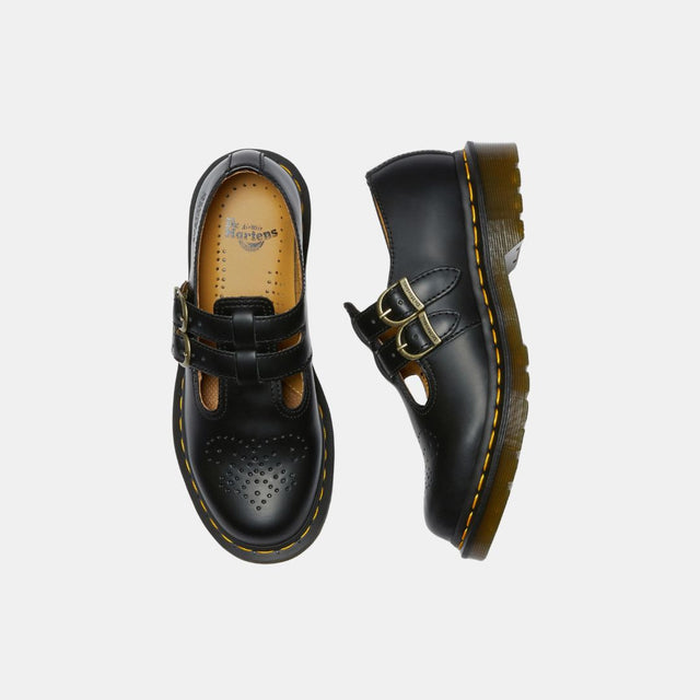 Dr. Martens 8065 Mary Jane Damen Schwarz Glatt