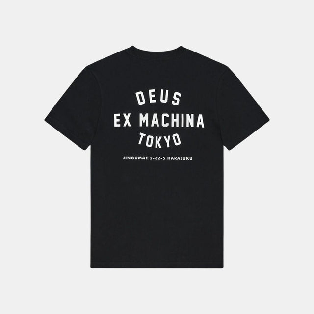 Deus Ex Machina Harajuku Helmet Tee Black