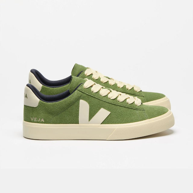 Veja Men's Campo Bold Suede Kiwi Pierre