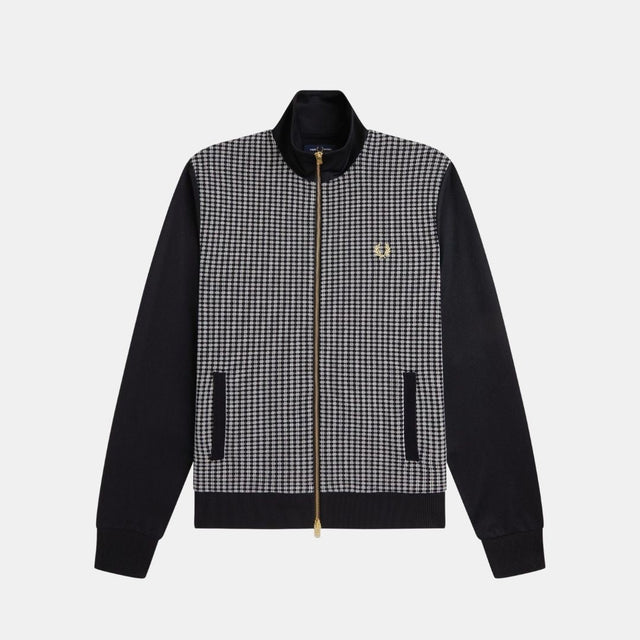 Fred Perry Knitted Front Track Black