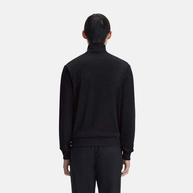 Fred Perry Knitted Front Track Black