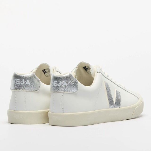 Veja Women's Esplar Leather White Silver