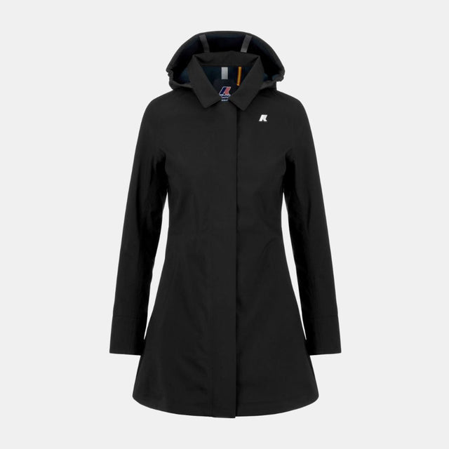 K-Way Mathy Bonded Black & Blue Depth