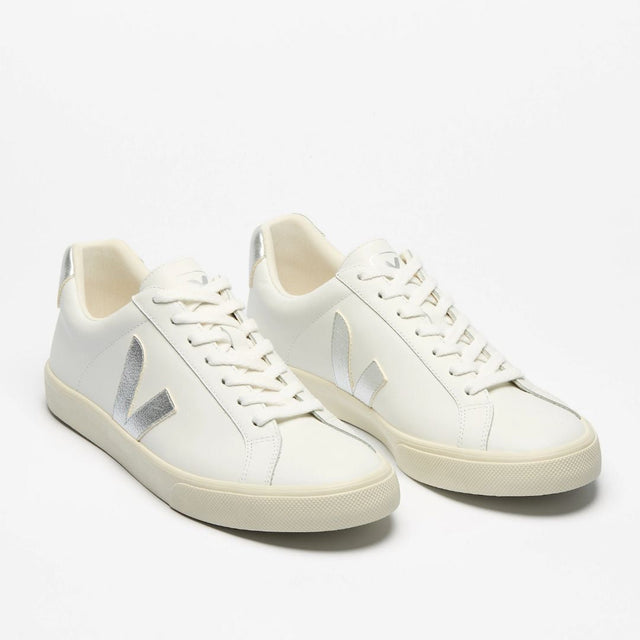 Veja Women's Esplar Leather White Silver