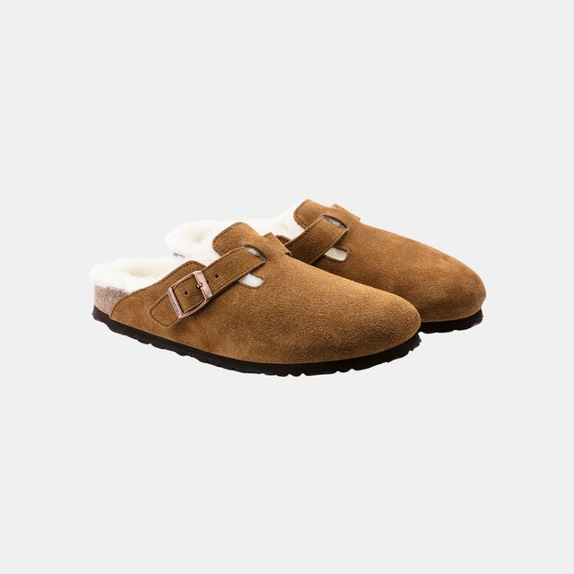 Birkenstock Boston VL Shearling Narrow Fit Unisex Mink