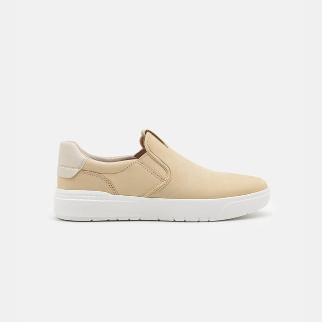 Timberland Seneca Bay Low Slip On Sneaker Light Beige Nubuck