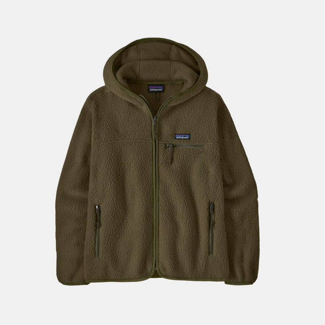 Patagonia Women's Retro Pile Hoody Basin Green