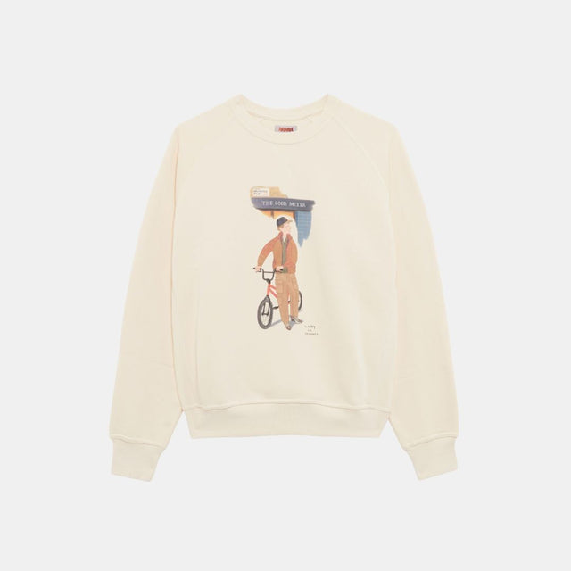 Baracuta Slowboy Arlington Sweatshirt Crew Butter