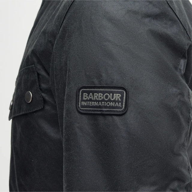 Barbour International Duke Waxed Jacket Sage