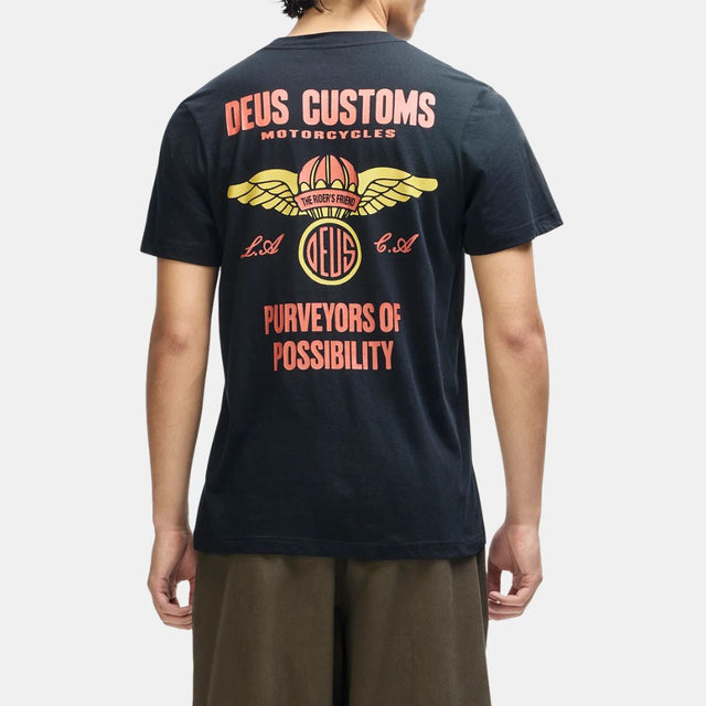Deus Ex Machina Cutaway Tee Black