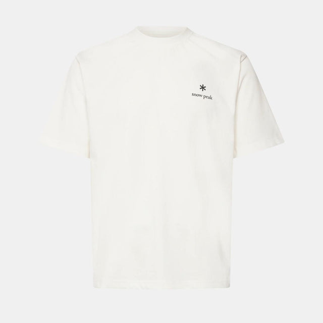 Snow Peak New Standard Logo Off White