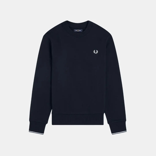 Fred Perry Crew Neck Sweatshirt Navy