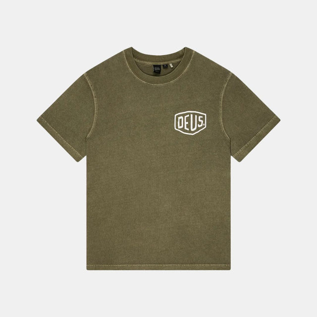 Deus Ex Machina Shield Gd Tee Olive Green