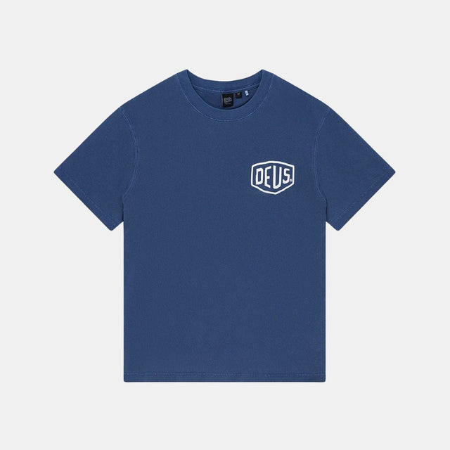 Deus Ex Machina Shield Gd Tee Mechanic Blue