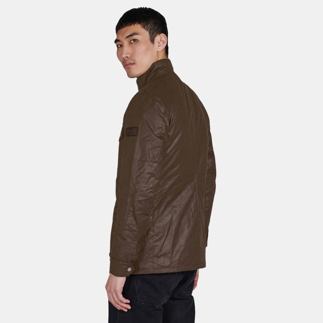 Barbour International Duke Waxed Jacket Bark