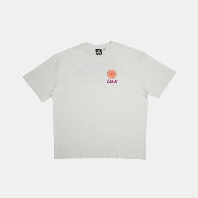 Deus Ex Machina Strata Tee Vintage White