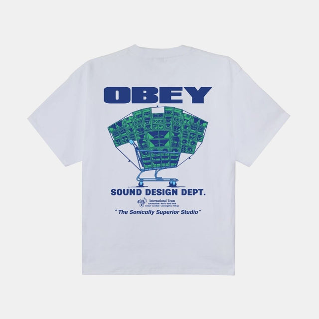 Obey Sound Desing Dept White