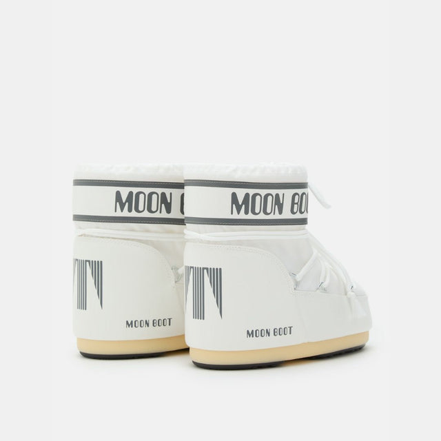 Moon Boot Icon Low Nylon White Mono