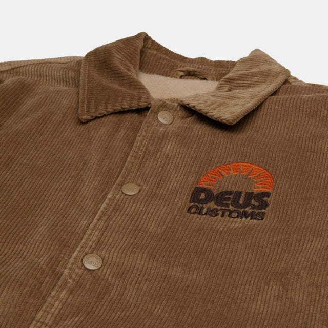 Deus Ex Machina Stokes Coach Jacket Khaki