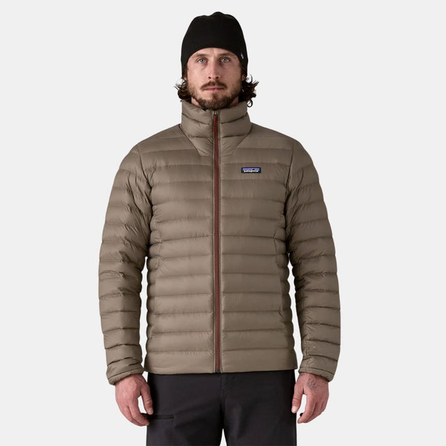 Patagonia Men's Down Sweater Jacket Marlow Brown