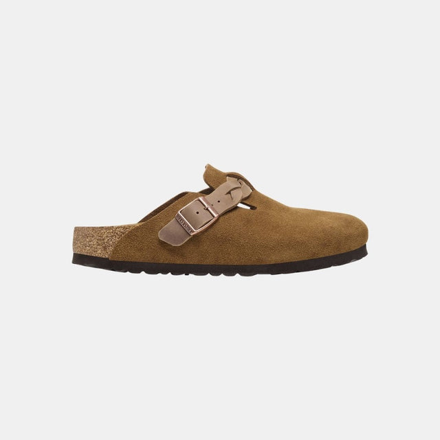 Birkenstock Boston intrecciato visone donna