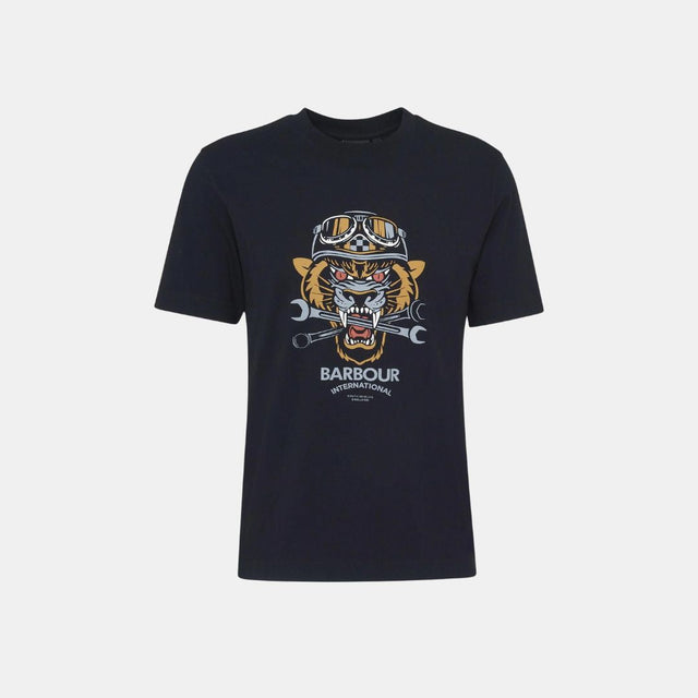 Barbour International Carlise Graphic T-Shirt Black