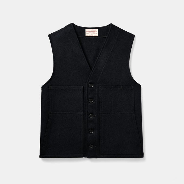 Filson Mackinaw Wool Vest Navy
