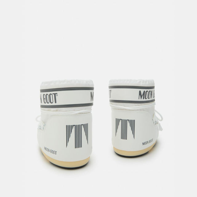 Moon Boot Icon Low Nylon White Mono