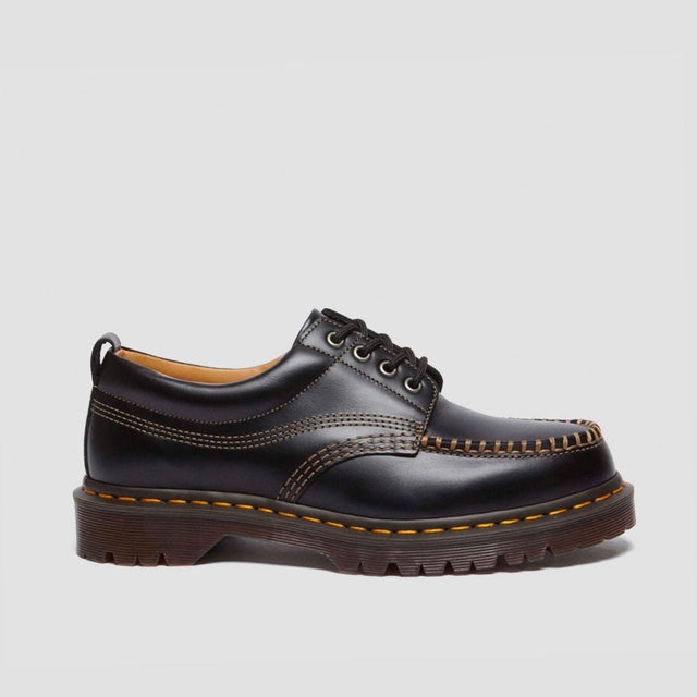 Dr. Martens Lowell Leather Moc Toe Men's Black Analine